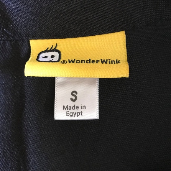 WonderWink black lab coat - Picture 3 of 3